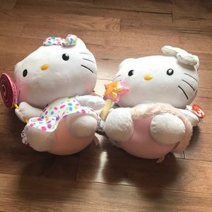 Sanrio Other - 12” Hello Kitty Plush Pair Sanrio Other - 12” Hello Kitty Plush Pair